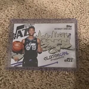 Utah Jazz Basketball Trading Card
